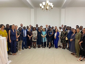   Reception at the Russian Embassy in Cameroon in honour of Victory Day