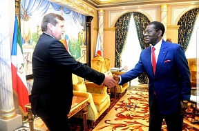 Ambassador of Russia to Cameroon received by President of Equatorial Guinea
