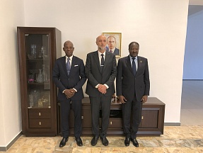 Meeting between the H.E. Georgy TODUA, Russian Ambassador to Cameroon, and H.E. Abdou ABARRY, Special Representative of the Secretary-General of the United Nations for Central Africa