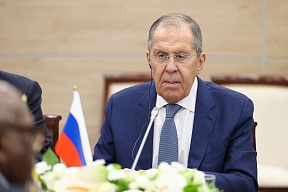 Вступительное слово главы МИД России С.В.Лаврова в ходе встречи с главой МИД Камеруна Л.Мбеллой Мбеллой «на полях» первой министерской конференции Форума партнерства Россия – Африка